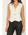 Image #3 - Wrangler Retro Women's Button-Down Denim Vest, White, hi-res