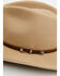 Image #2 - Stetson 4X Buffalo Felt Seneca Wool Felt Cowboy Hat, Silver Sand, hi-res