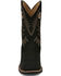 Image #4 - Justin Men's Frontier Shane Performance Western Boots - Broad Square Toe, Black, hi-res