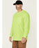 Image #3 - Hawx Men's Enhanced Visibility Long Sleeve Work T-Shirt, Yellow, hi-res