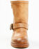 Image #4 - Cleo + Wolf Women's Blaine Fashion Booties - Round Toe, Cognac, hi-res