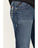 Image #2 - Ariat Men's FR M5 DuraStretch Truckee Stackable Straight Leg Jeans, Blue, hi-res