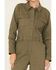 Image #3 - Lucky Brand Workwear Women's Twill Coveralls, Olive, hi-res