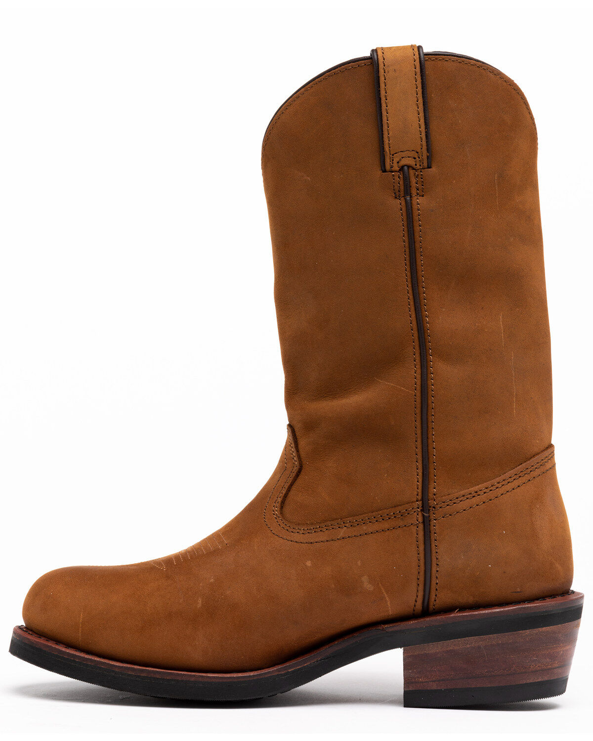 Image #5 - Dan Post Men's Albuquerque Waterproof Western Work Boots - Soft Toe, Distressed, hi-res