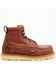 Image #2 - Hawx Men's Dark Brown USA Moc Wedge Value Work Boots - Soft Toe, Dark Brown, hi-res