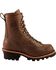 Image #2 - Chippewa Men's Lace-Up Logger Boots - Steel Toe, Bay Apache, hi-res