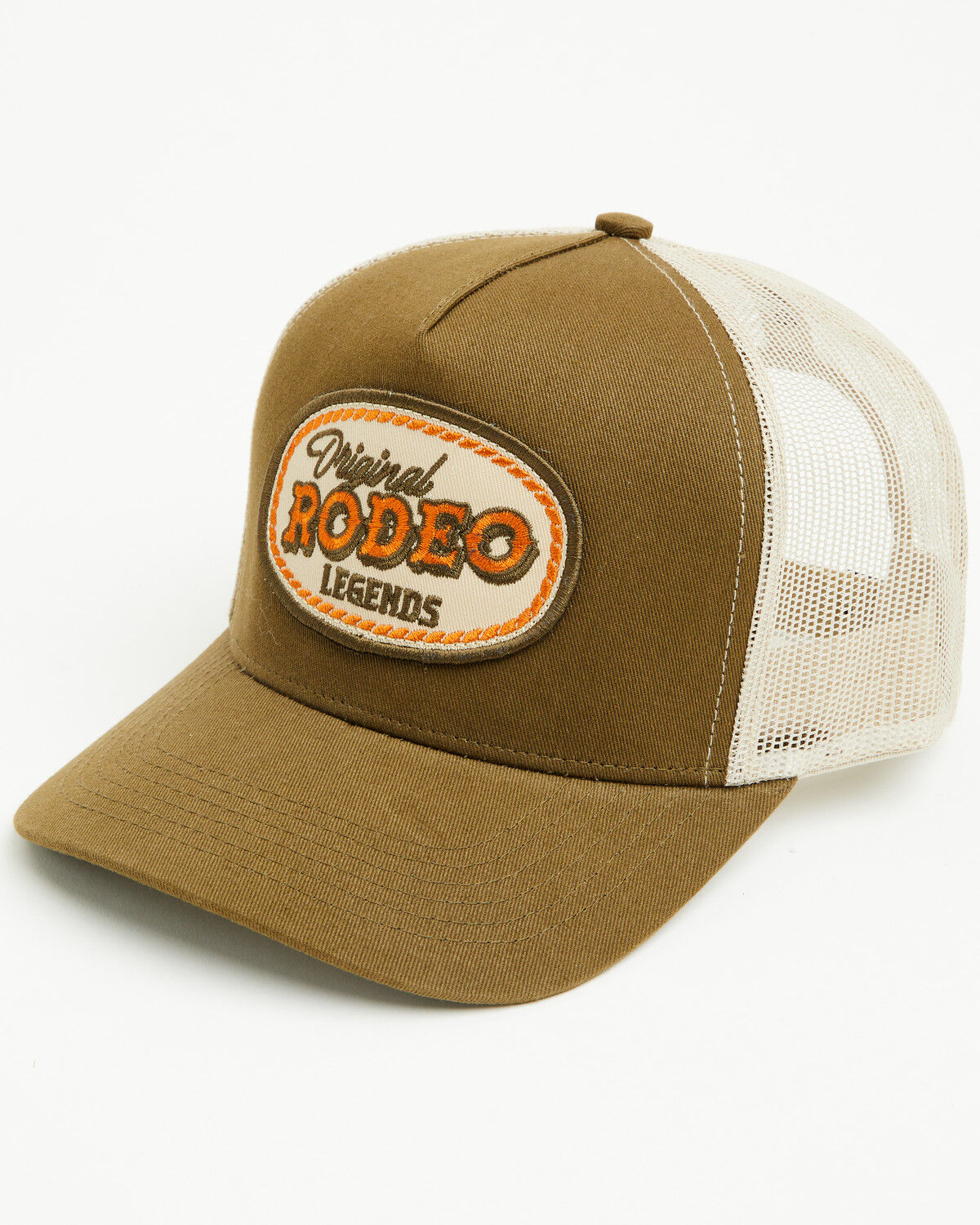 RANK 45&reg; Men's Original Rodeo Ball Cap, Olive, hi-res