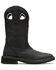 Image #2 - Wolverine Men's Metallica Rancher Work Boots - Broad Square Toe , Black, hi-res