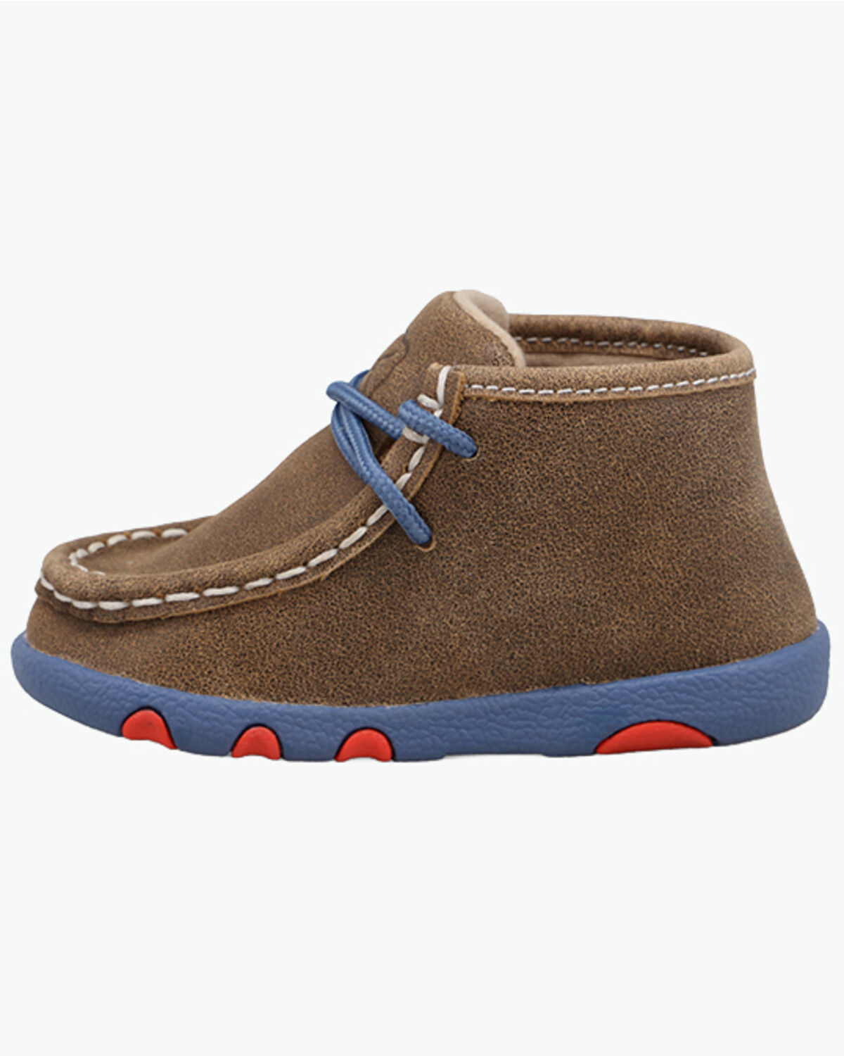 Image #3 - Twisted X Infant Boys' Chukka Driving Mocs, Brown, hi-res