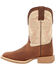 Image #3 - Durango Boys' Lil' Rebel Pro&trade; Western Boots - Broad Square Toe, Coffee, hi-res