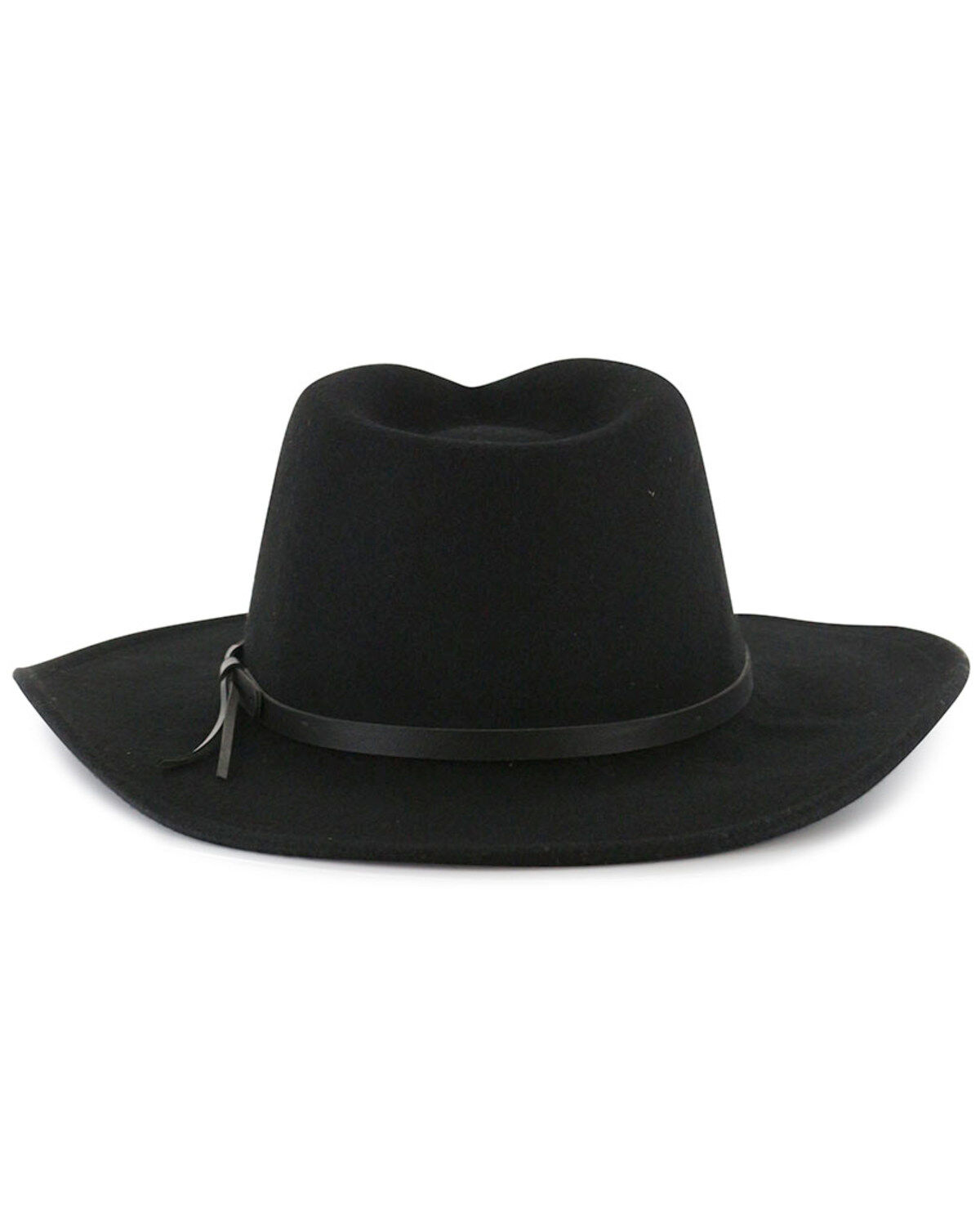 Image #3 - Cody James&reg; Men's Sedona Wool Hat, Black, hi-res