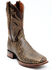 Image #1 - Dan Post Men's Elephant Print Western Performance Boots - Broad Square Toe, Cognac, hi-res