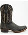 Image #2 - Dan Post Men's 11" Exotic Ostrich Leg Western Boots - Square Toe , Grey, hi-res