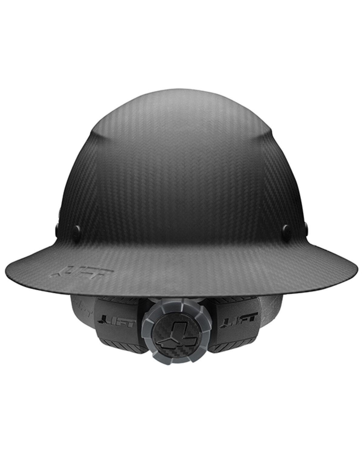 Image #6 - Lift Safety DAX Carbon Fiber Full Brim Hard Hat, Black, hi-res