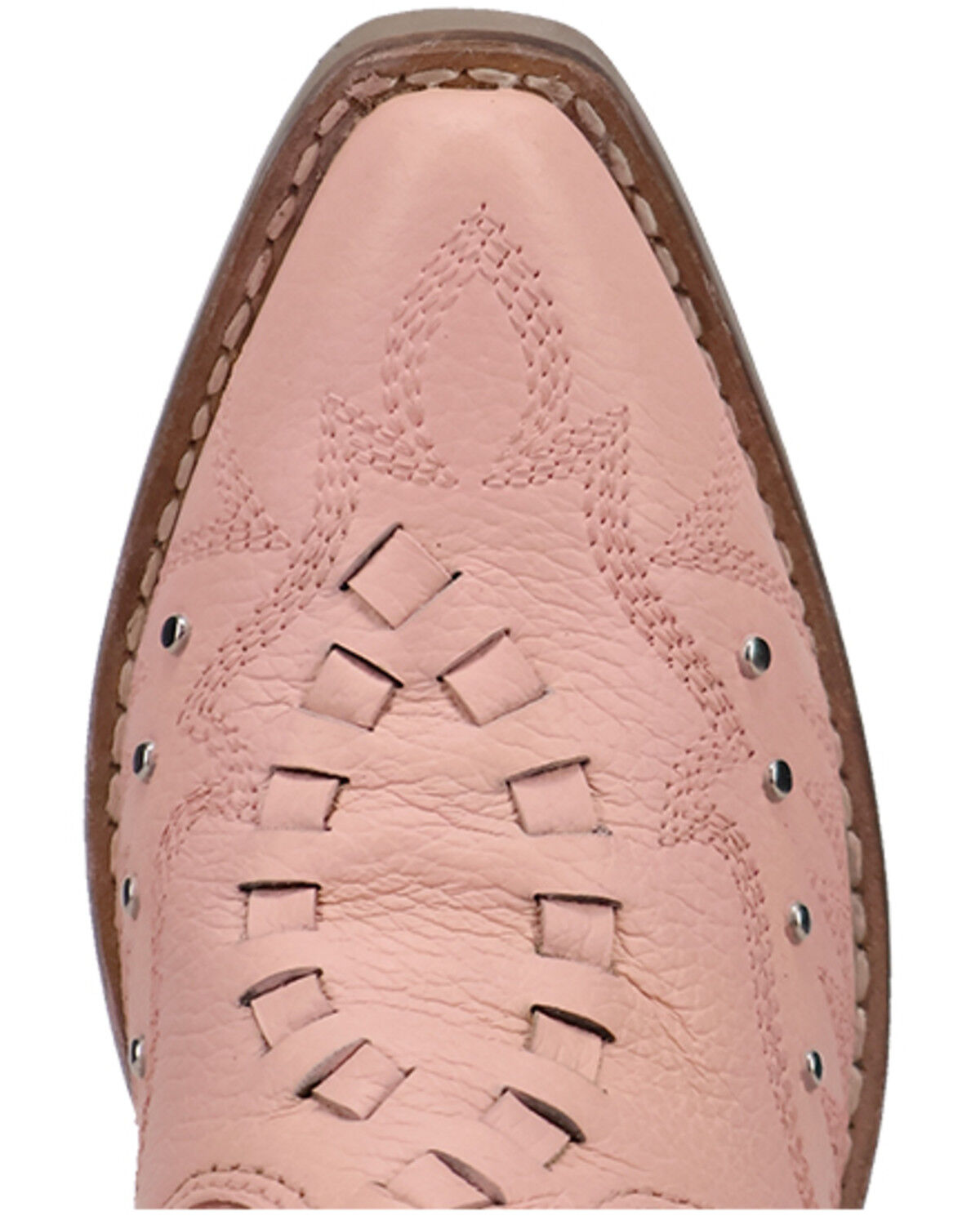 Image #6 - Dingo Girls' Precious Western Booties - Snip Toe, Pink, hi-res