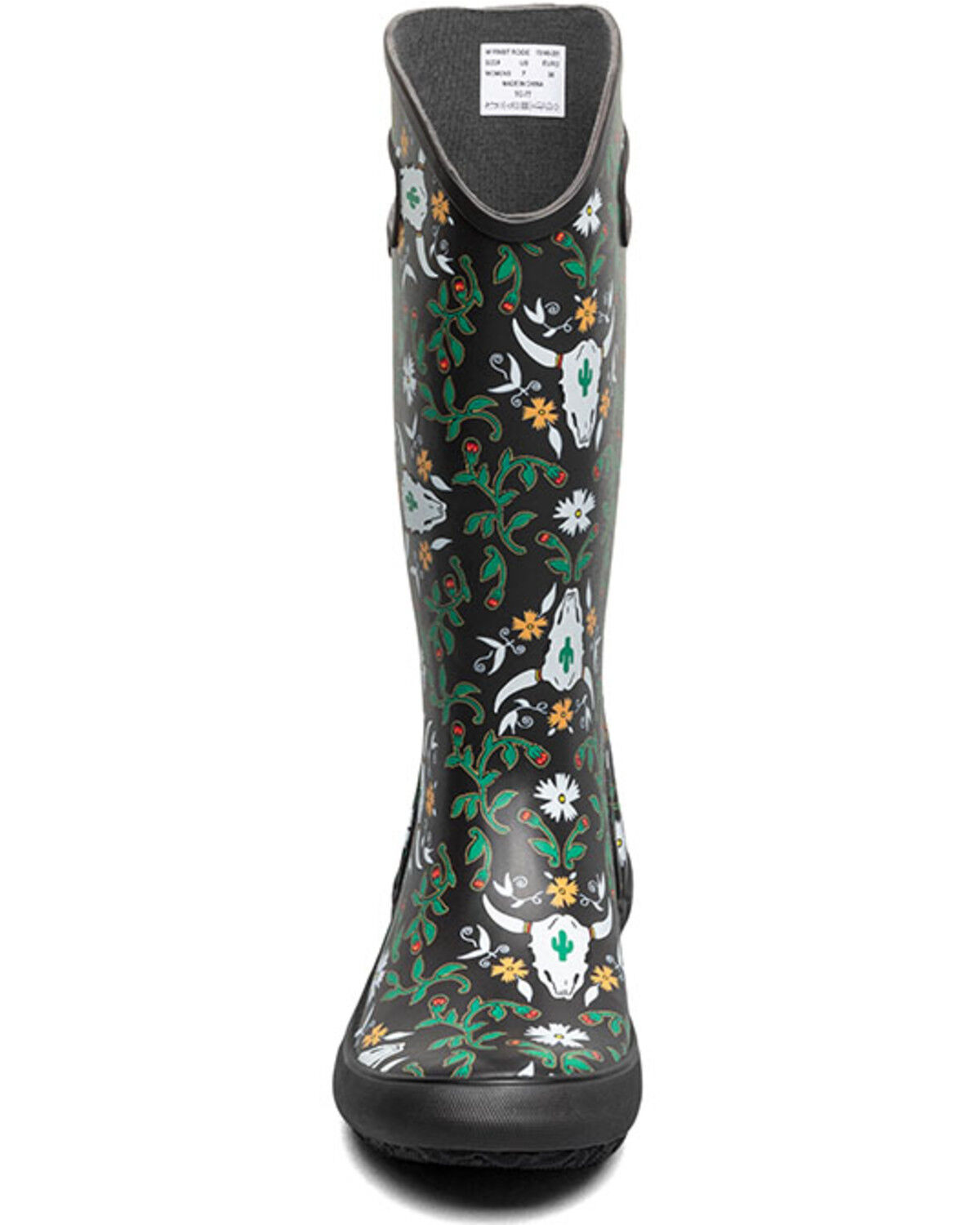 Image #4 - Bogs Women's Rodeo Rain Boots - Round Toe, Dark Brown, hi-res