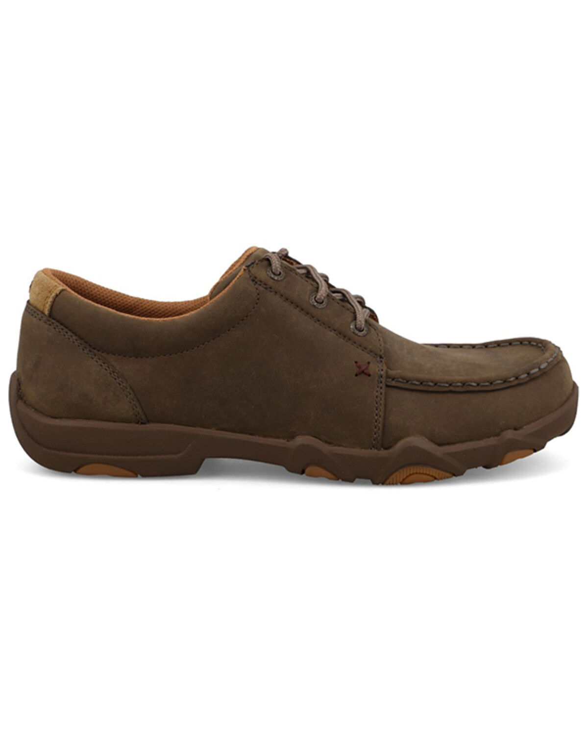 Image #2 - Twisted X Men's Boat Shoe Ultralite X&trade; Driving Mocs, Beige, hi-res