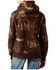 Image #2 - Ariat Girls' Ranch Scene Hoodie, Brown, hi-res