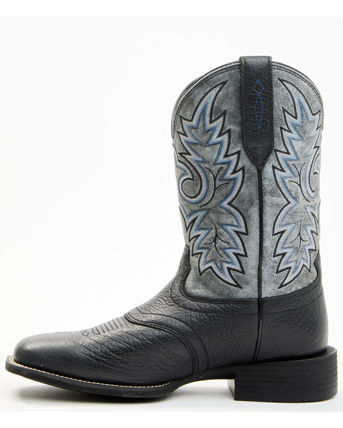 Image #3 - Cody James Men's Badge Xero Gravity&trade; Western Boots - Broad Square Toe, Black, hi-res