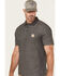 Image #2 - Carhartt Men's Loose Fit Midweight Short Sleeve Button-Down Polo Shirt , Heather Grey, hi-res