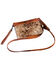 Image #4 - Wrangler Women's Cowhide Clutch , Brown, hi-res