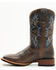 Image #3 - Cody James Hoverfly Axel Western Performance Boots - Broad Square Toe, Brown, hi-res