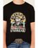 Image #3 - Rock & Roll Denim Boys' Reckless Rowdy Short Sleeve Graphic T-Shirt , Black, hi-res