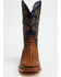 Image #4 - Tanner Mark Men's Ridgeback Caiman Print Western Boots - Broad Square Toe, Cognac, hi-res