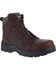 Image #1 - Rockport Men's More Energy Brown 6" Lace-Up Work Boots - Composite Toe, Brown, hi-res