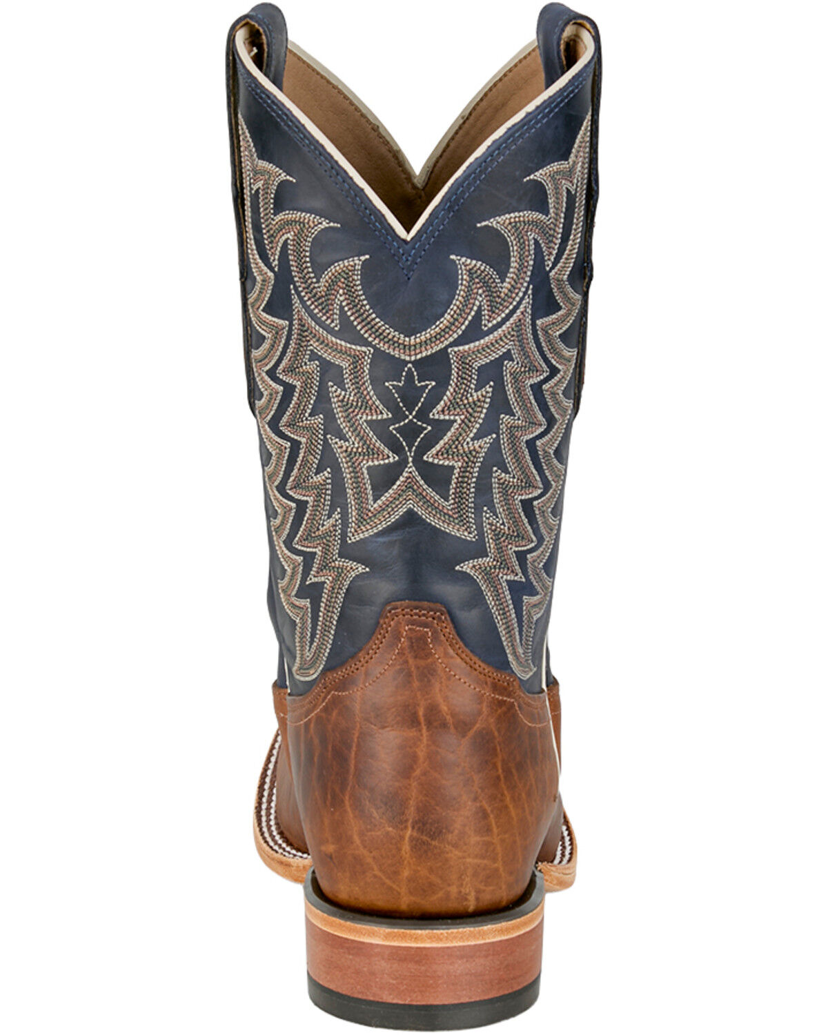 Image #5 - Tony Lama Men's Alfredo Western Boots - Broad Square Toe, Chocolate, hi-res