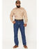 Image #1 - Wrangler Men's FR Classic Fit Straight Jeans, Blue, hi-res