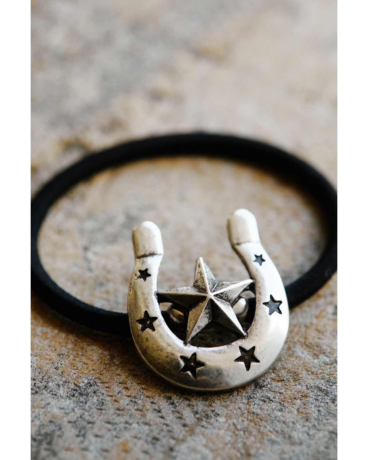 Image #4 - Idyllwind Women's Trinity Western Concho Hair Tie Set - 3 Piece, Silver, hi-res