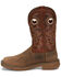 Image #3 - Justin Men's Rush Western Boots - Broad Square Toe, Tan, hi-res