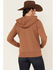 Image #4 - Wrangler Retro Women's Logo Graphic Hoodie, Rust Copper, hi-res