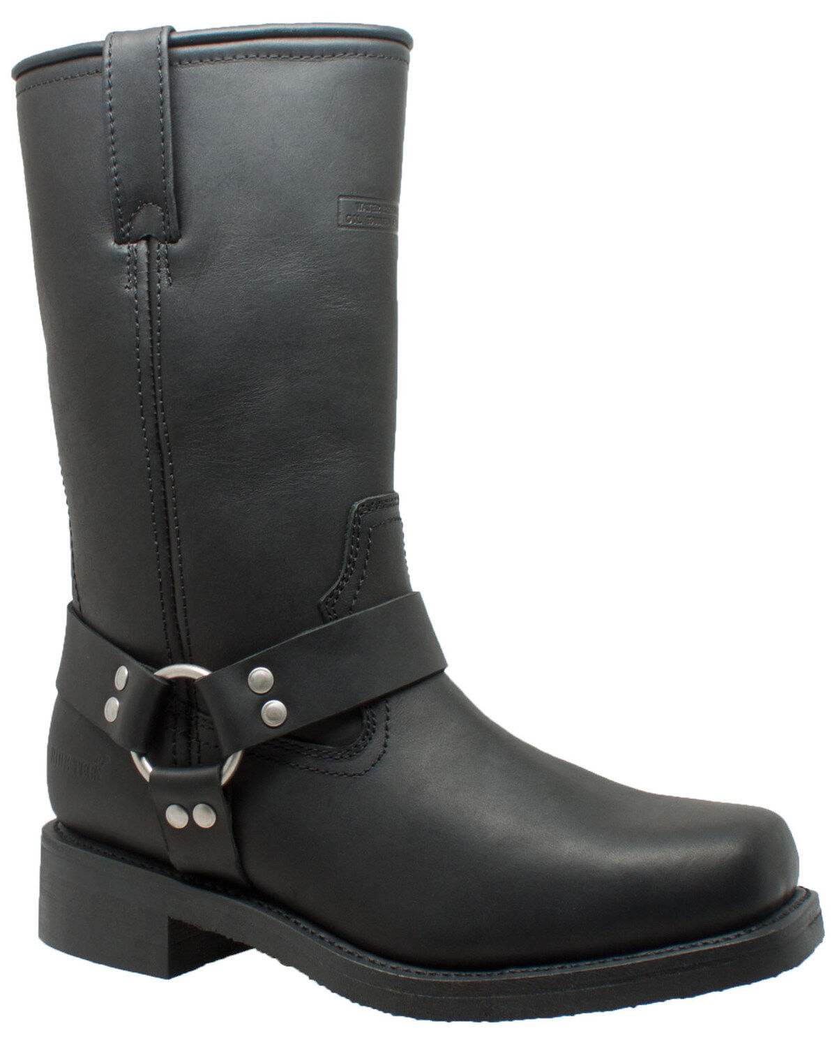 Ad Tec Men's 13" Harness Waterproof Motorcycle Boots, Black, hi-res