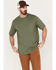 Image #1 - Hawx Men's Forge Short Sleeve Work Pocket T-Shirt , Green, hi-res