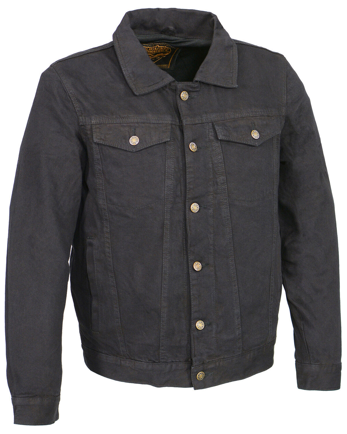 Milwaukee Performance Men's Traditional Denim Jacket, Black, hi-res