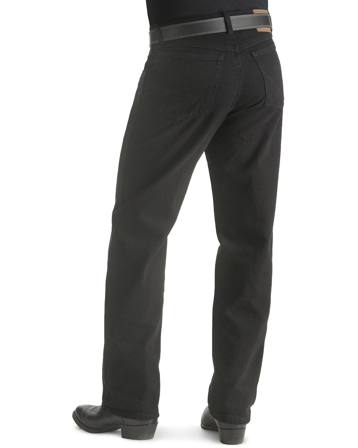 Image #1 - Wrangler Jeans - Rugged Wear Relaxed Fit - Big. 44" to 54" Waist, Black, hi-res