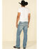 Image #2 - Cody James Men's Hamshackle Light Wash Relaxed Bootcut Stretch Denim Jeans, Blue, hi-res