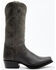 Image #2 - El Dorado Men's 13" Distressed Western Boots - Square Toe, Grey, hi-res