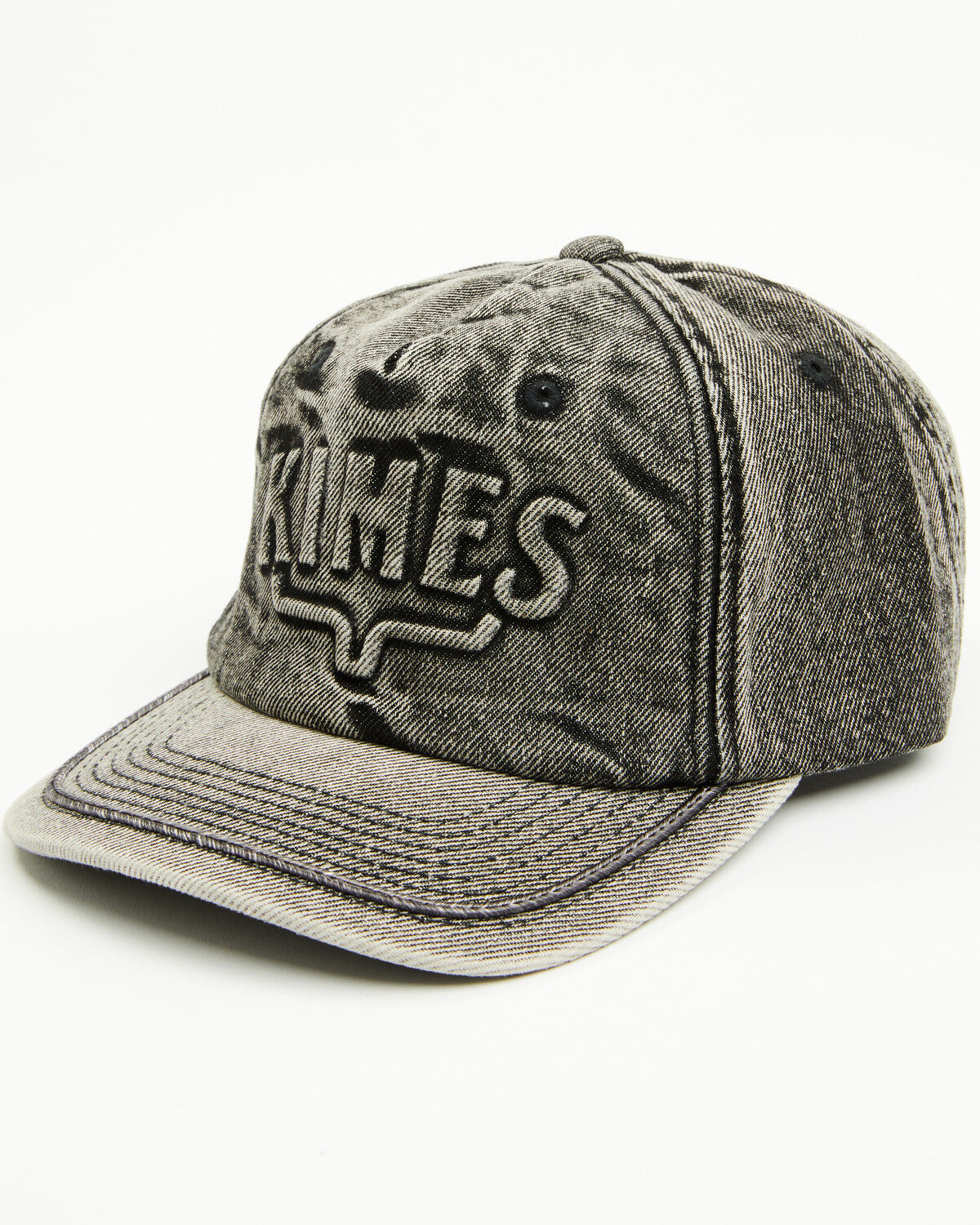 Kimes Ranch Women's Embossed Logo Ball Cap, Black, hi-res