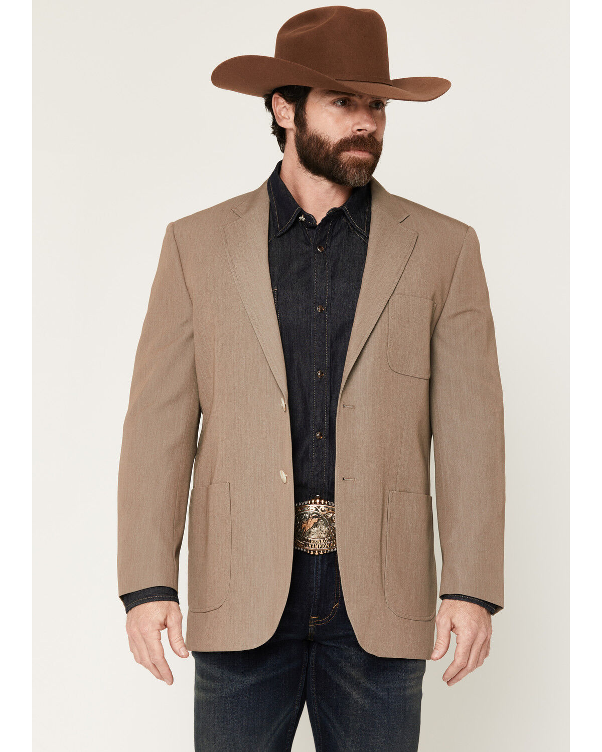 Cody James Men's The Big Huntsville Sportcoat, Tan, hi-res
