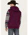 Image #4 - RANK 45&reg; Renegade Striped Sleeve Hooded Sweatshirt, Purple, hi-res