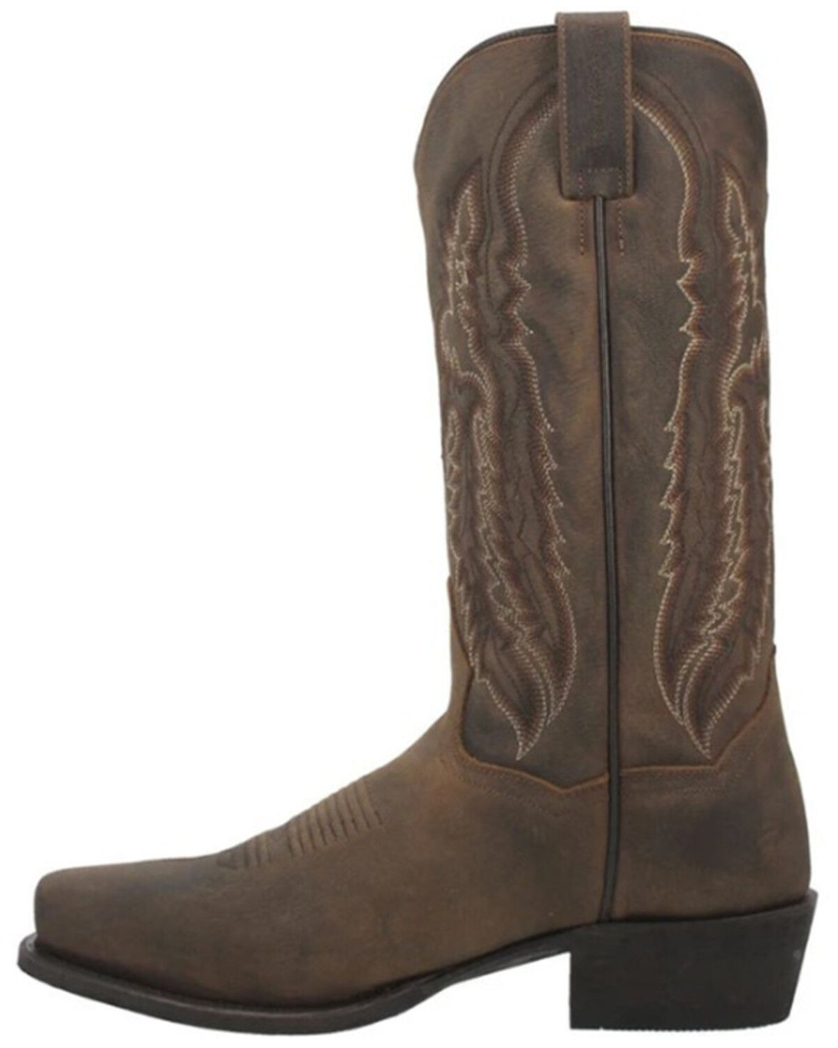 Image #3 - Dan Post Men's Earp Distressed Western Boots, Bay Apache, hi-res