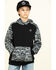 Image #1 - Ariat Boys' Digi Camo Patriot Hooded Sweatshirt, Grey, hi-res