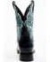 Image #5 - Dan Post Men's Eel Exotic Western Boots - Broad Square Toe, Black, hi-res