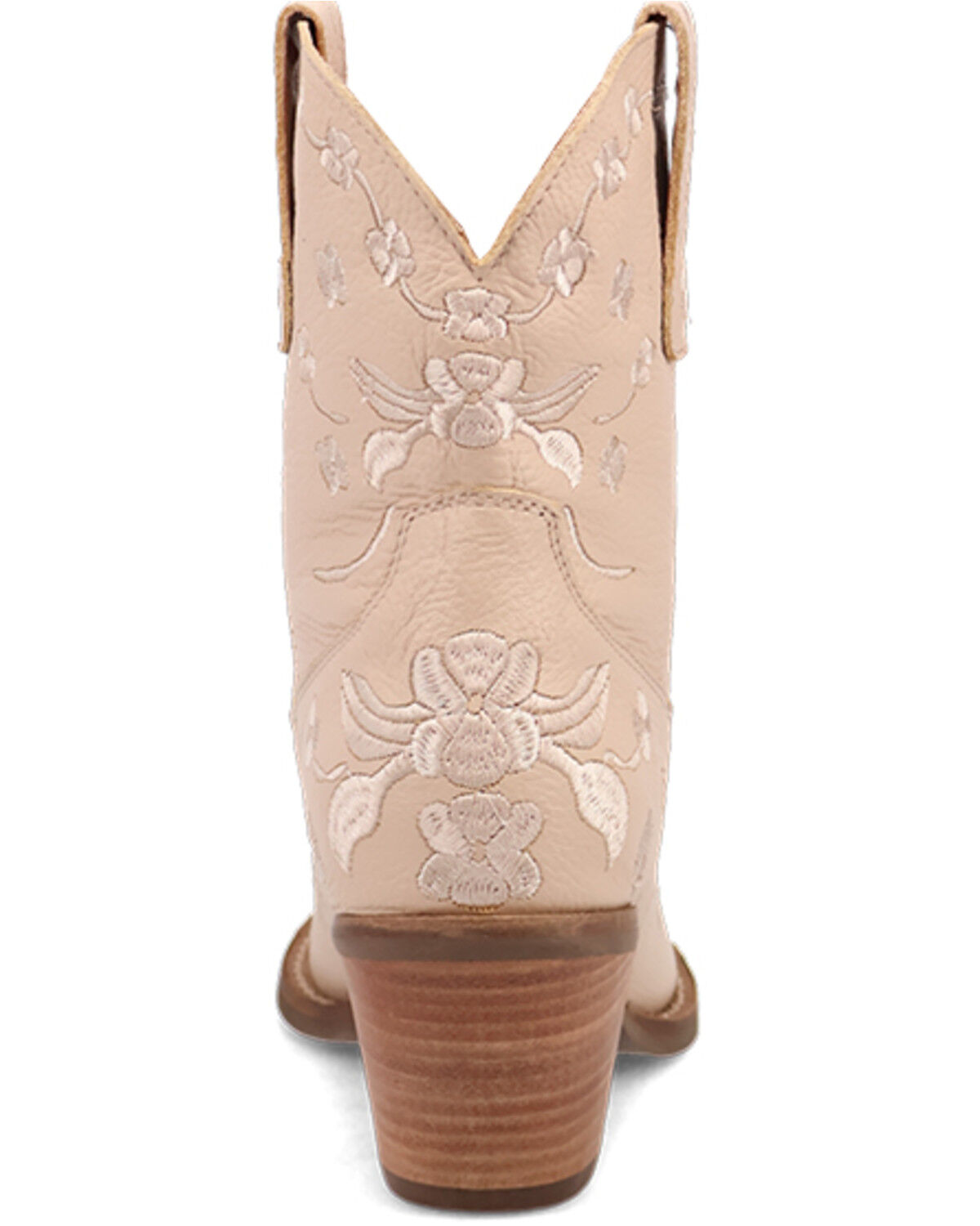 Image #5 - Dingo Women's Sweetheart Embroidered Booties - Round Toe, Sand, hi-res