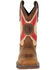 Image #5 - Durango Men's Florida State Flag Western Performance Boots - Square Toe, Brown, hi-res