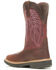Image #3 - Wolverine Men's Rancher Durashocks&reg; CarbonMAX&reg; Wellington Work Boots - Composite Toe, Red, hi-res