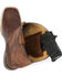 Image #2 - Roper Men's Concealed Carry Pocket Pierce Boots - Broad Square Toe, Brown, hi-res